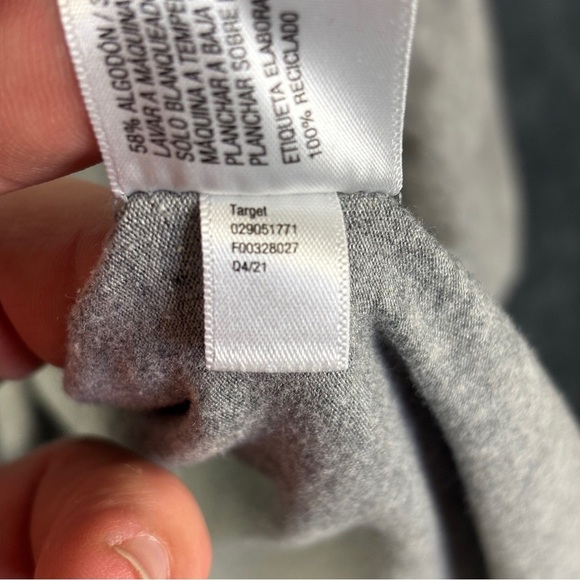 Isabel Maternity by Ingrid & Isabel Gray Cap Sleeve Sheath Dress Sz S - Picture 6 of 9